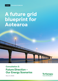 Cover image from Future Direction - Our Energy Scenarios document