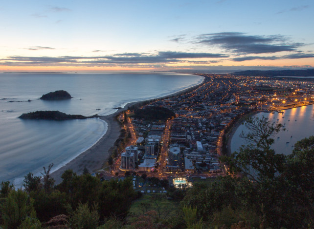 Dawn view from Mauao