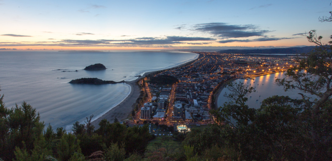 Dawn view from Mauao