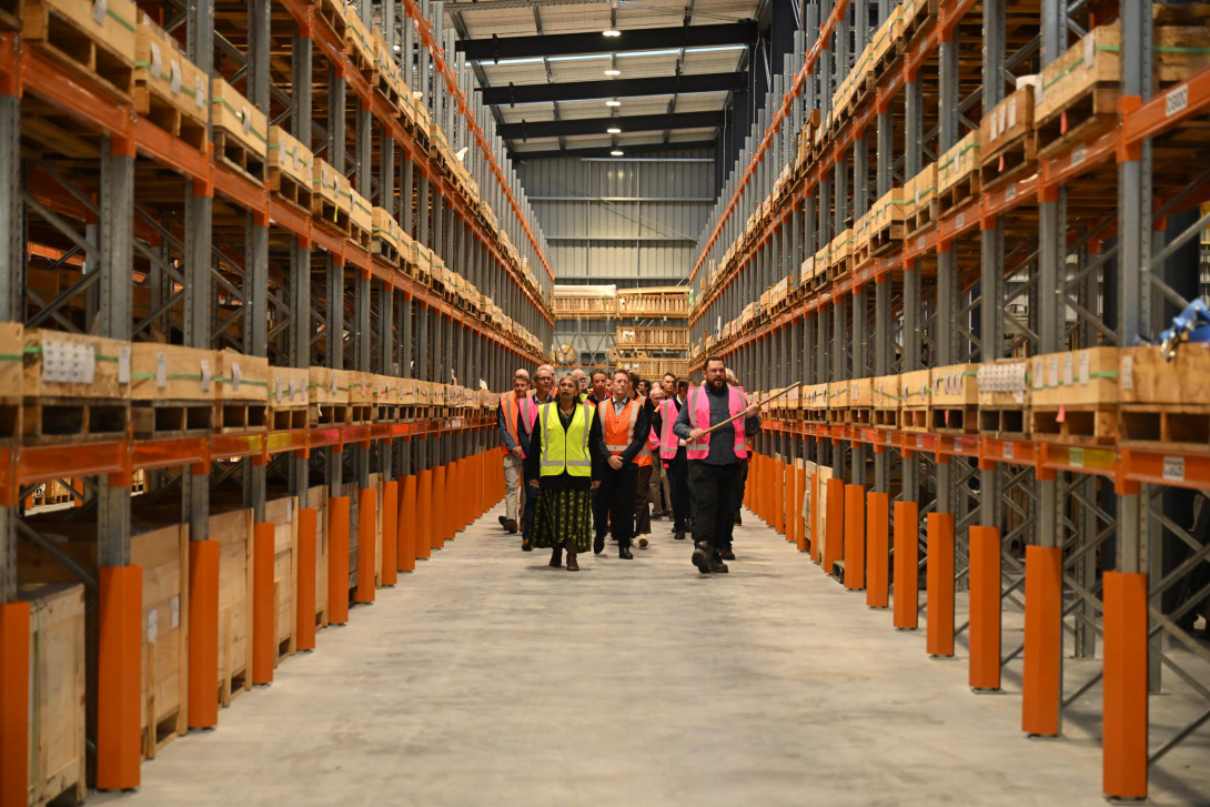 Transpower opens its new Rolleston warehouse